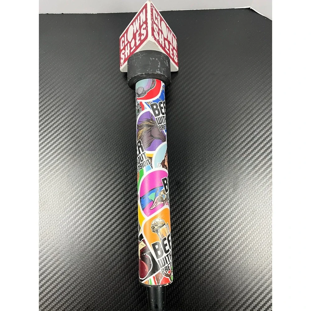 Clown Shoes Beer Without Pretension Beer Tap Handle Kegerator Bar Decor